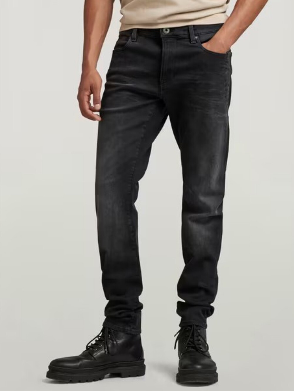 G-Star Raw Premium Lancet Skinny Jeans, Black Washed